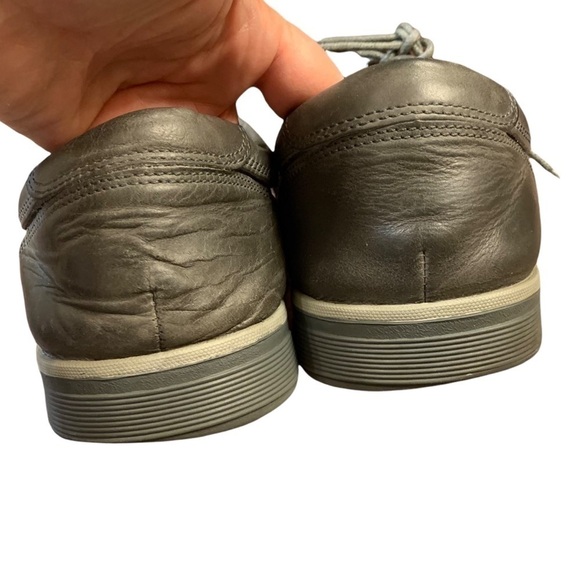 Cole Haan Men’s Lace Up Canvas & Leather Gray Lightweight Sneakers, Size 11 - Picture 8 of 11